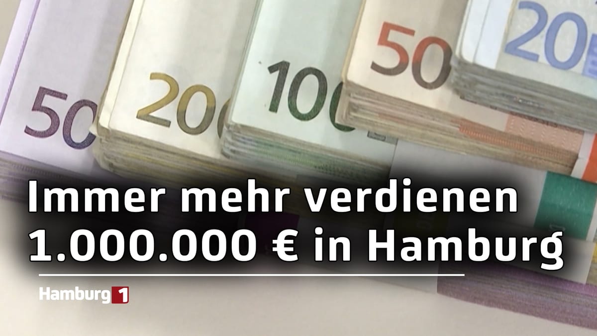 13 von 10.000 Steuerpflichtigen: Immer mehr Menschen verdienen mehr als 1.000.000 Euro