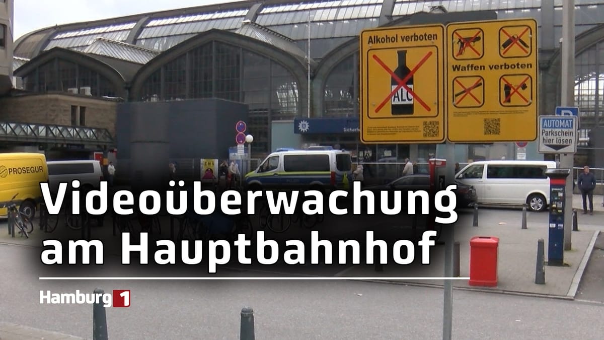 "Allianz Sicherer Hauptbahnhof": Videoüberwachung wird ausgeweitet