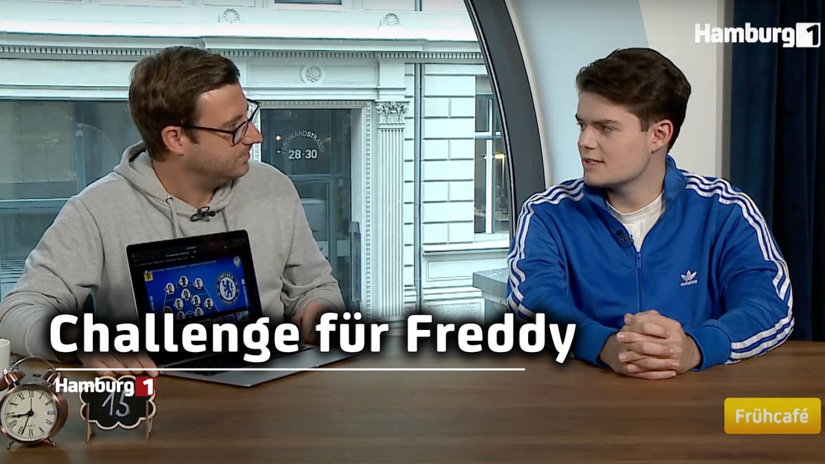 Freddy zu Gast im Frühcafé