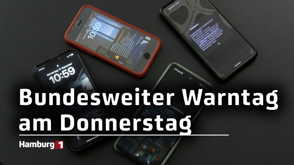 Bundesweiter Warntag am Donnerstag