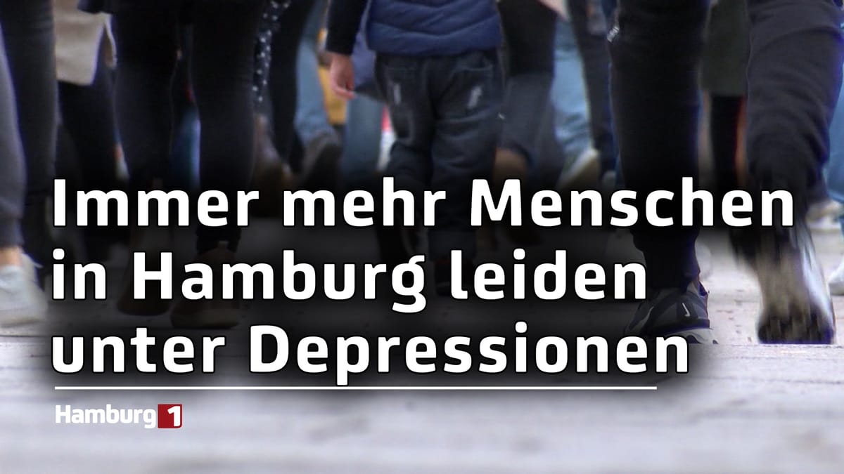 Depressionen: Immer mehr Hamburger betroffen