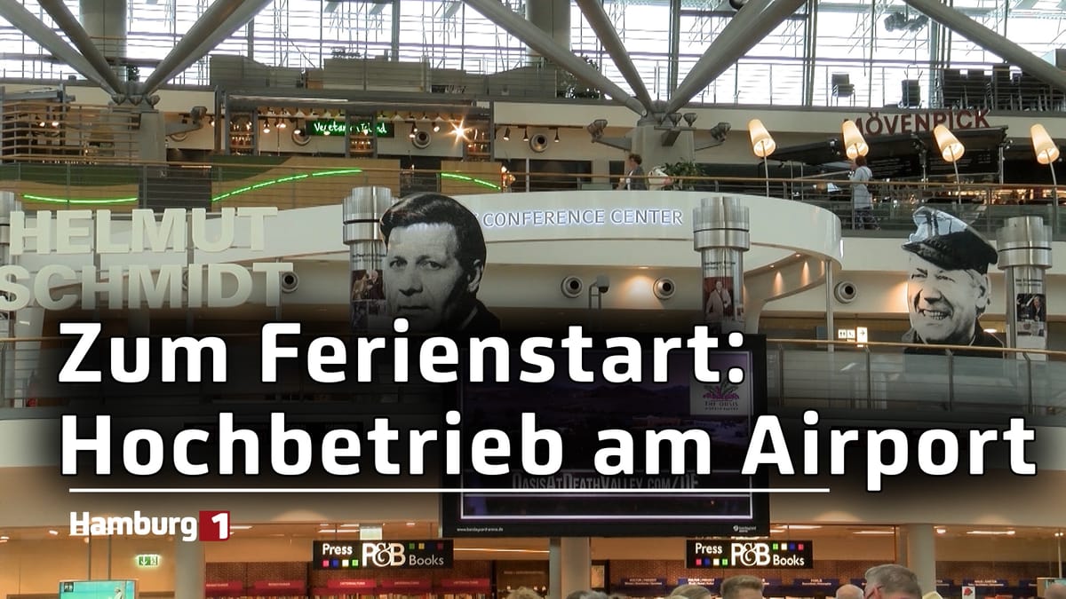 Hochbetrieb in Hamburg Airport In den nächsten Wochen