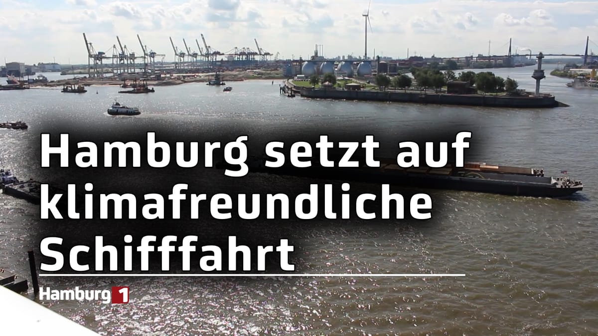 Hamburger Hafen: Senat setzt auf klimafreundliche Schifffahrt