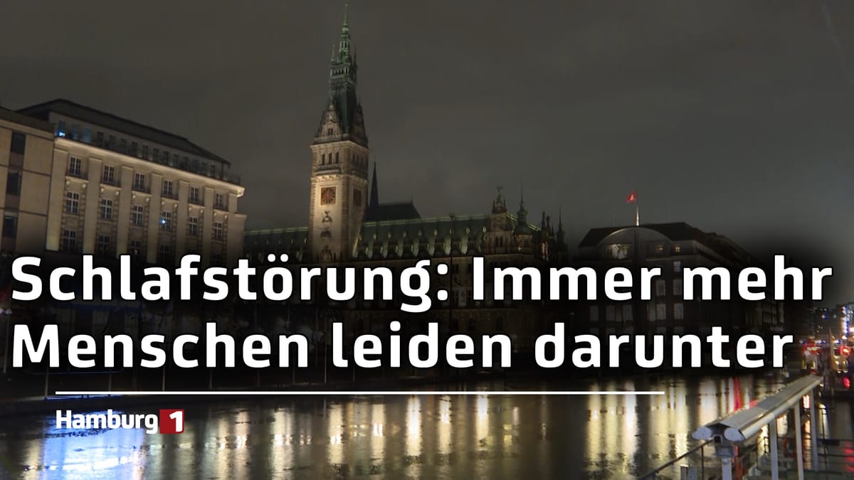 Schlafstörungen: Auch in Hamburg nehmen die Zahlen zu - allerdings weniger Fälle als bundesweit