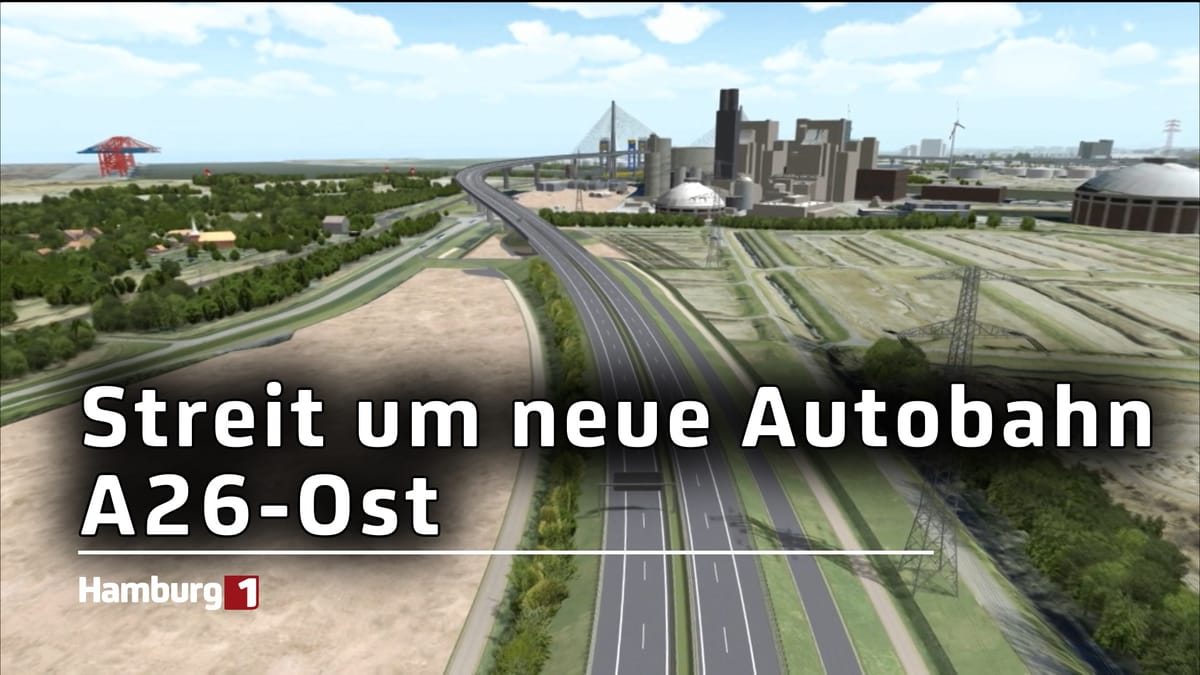 Uneinigkeit über die neue Autobahn A26-Ost: Die Grünen wollen Autobahnbau stoppen