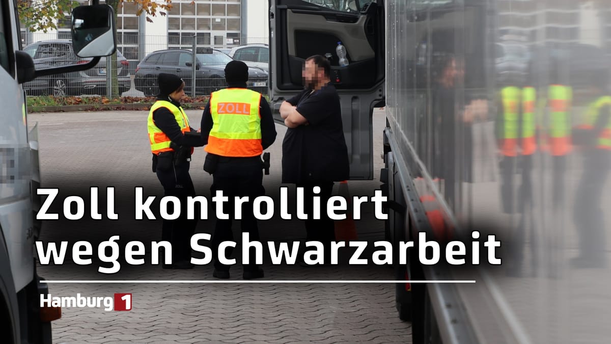 Zoll kontrolliert wegen Schwarzarbeit: Kontrollen an Rastanlagen im Raum Hamburg