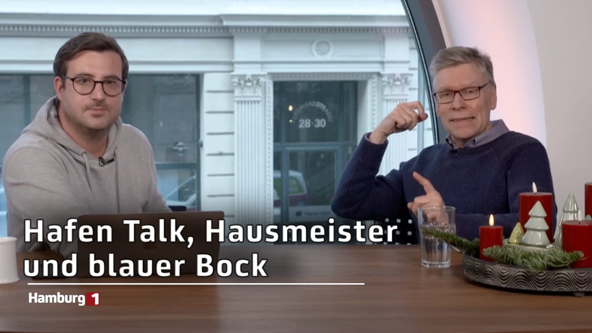 Hamburger Hafen Talk im Blockbräu, fast 30 Jahre Hausmeister Rudi