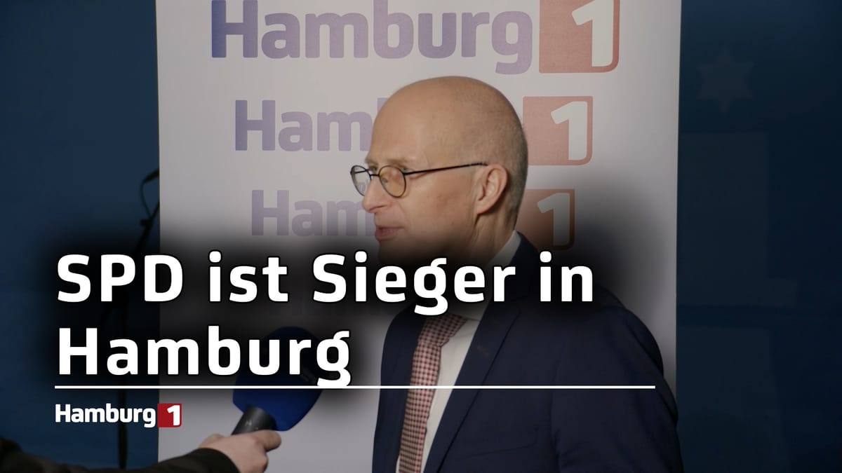 Bürgerschaftswahl 2025: SPD ist Sieger in Hamburg