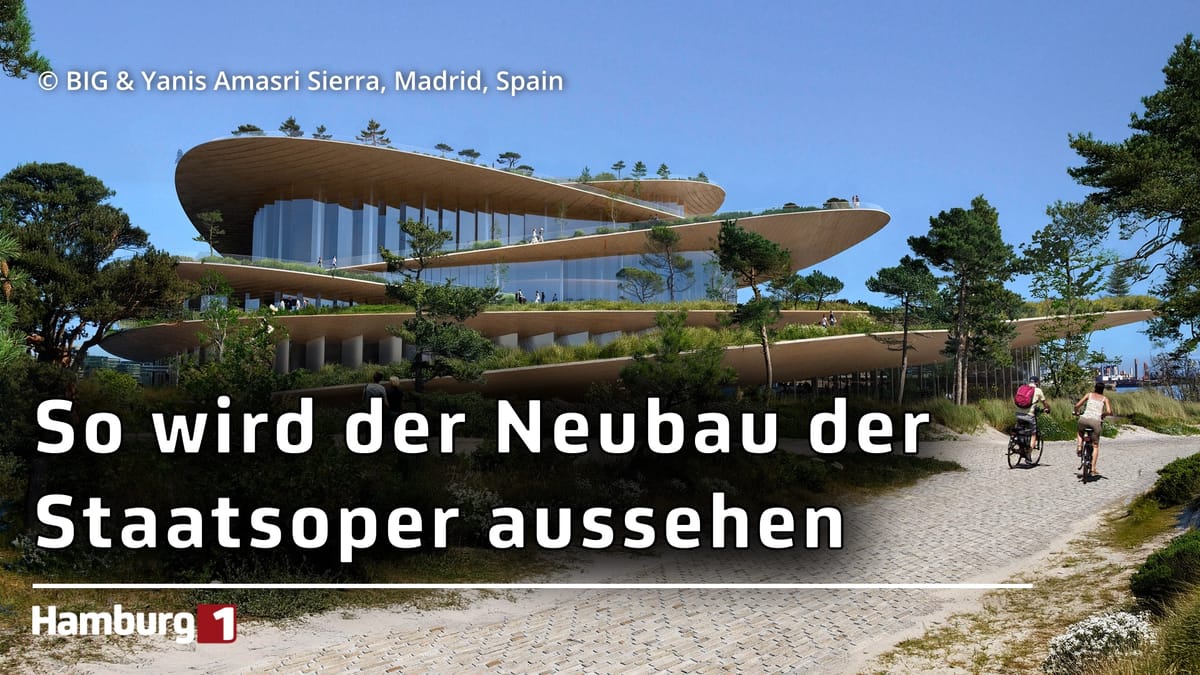 Neubau der Staatsoper auf dem Baakenhöft in der HafenCity: Siegerentwurf der neuen Oper steht fest