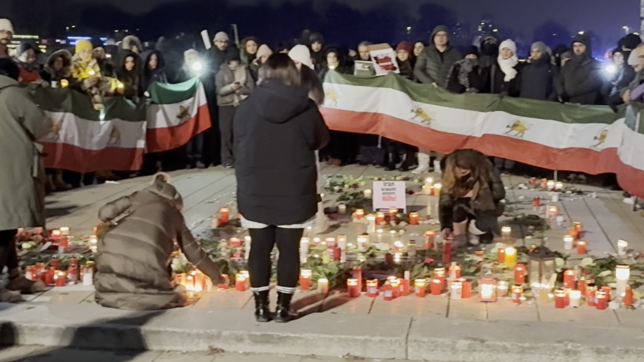 Gedenken an die Opfer des Freiheitskampfes im Iran