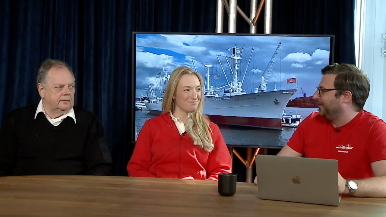 Cap San Diego - Kommt an Bord!