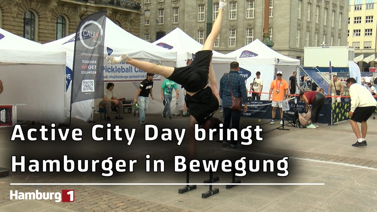 Active City Day 2026: Hamburg bewegt sich auf dem Rathausmarkt