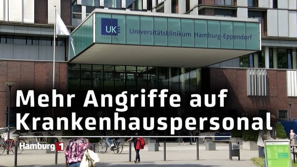 Steigende Gewalt in Krankenhäusern - UKE trauriger Spitzenreiter