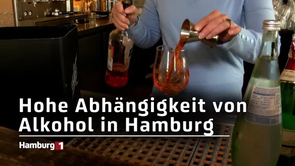 Höhere Alkoholsucht in Hamburg: 2,1 Prozent der Bevölkerung abhängig