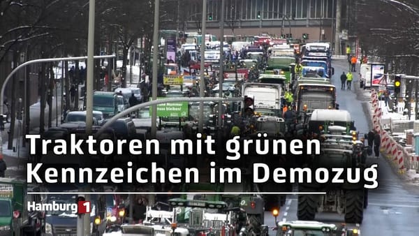 Auftakt zur großen Bauernprotest-Woche