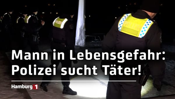 Mann mit Messer lebensgefährlich verletzt: Mutmaßlicher Täter auf der Flucht