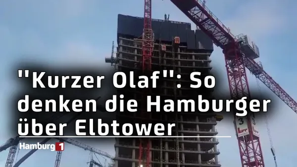 Kurzer Olaf: So denken Hamburgerinnen und Hamburger über den Elbtower