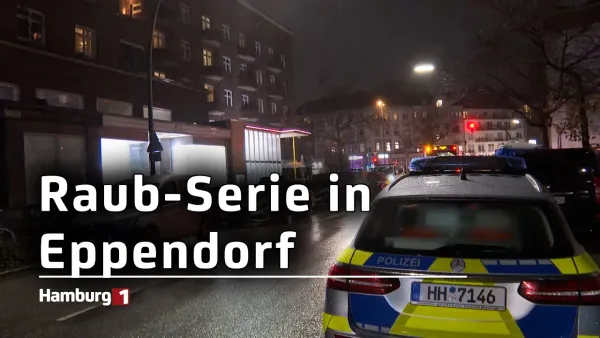 Drei Überfalle an einem Tag in Eppendorf - War es derselbe Täter?