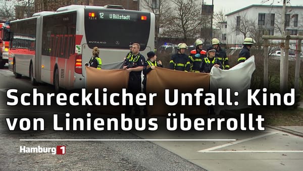 Tödlicher Unfall in Neuallermöhe: Kind von Linienbus erfasst