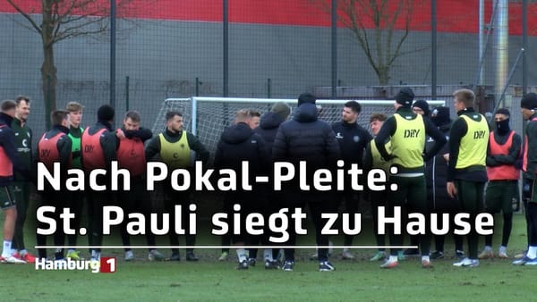 Nach Pokal-Pleite: FC St. Pauli siegt zu Hause