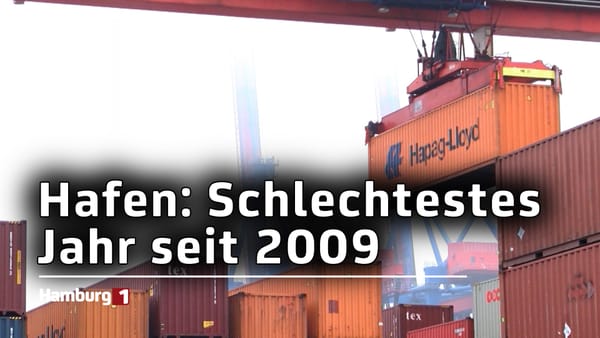 Deutlicher Rückgang am Hafen