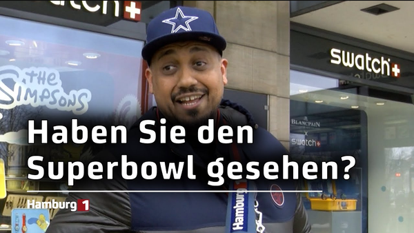 Riesiges Sportevent: So verfolgten die Hamburgerinnen und Hamburger den Superbowl!