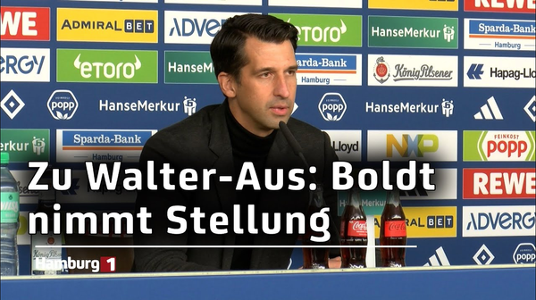 Zu Walter-Aus: Sportvorstand Boldt nimmt Stellung