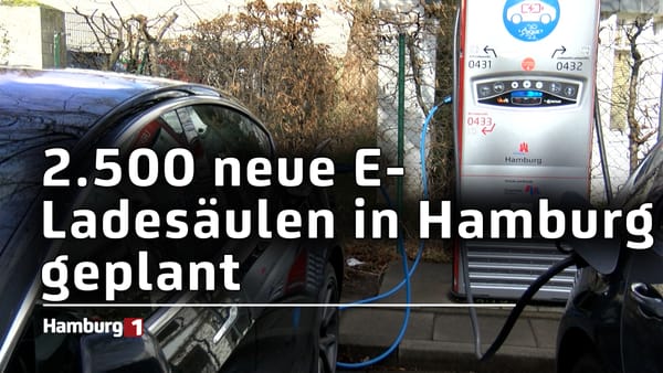 Weitere 2.500 E-Ladesäulen für Hamburg