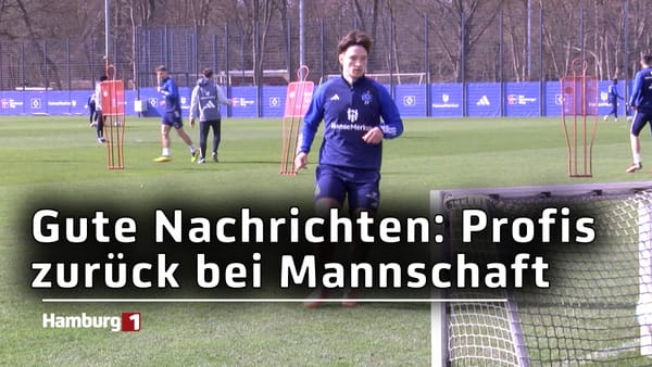 Gute Nachrichten: Profis zurück bei Mannschaft