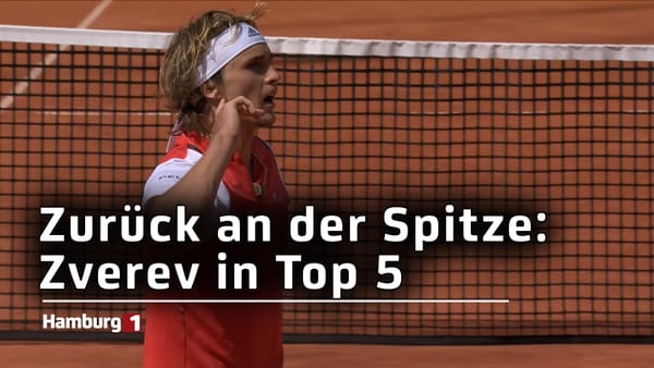 Zurück an der Spitze: Zverev in Top 5