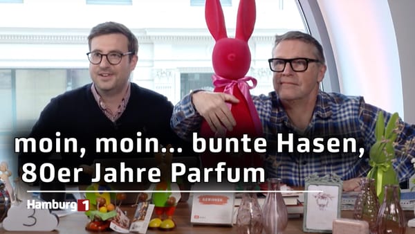 moin, moin... Osterdeko und 80er Jahre Parfum