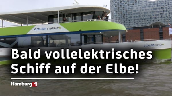 Vollelektrisches Fahrgastschiff