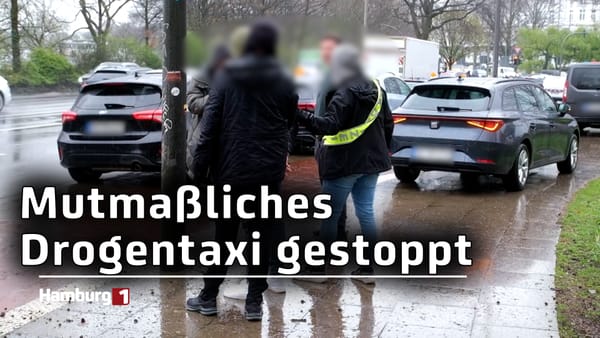 Zugriff an der Alster: Zivilfahnder beobachten mutmaßliches Drogentaxi