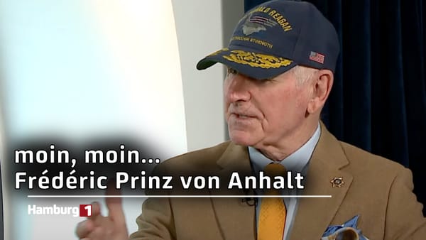 moin, moin... Prinz Frédéric von Anhalt