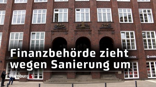 Zwischenlösung gefunden: Finanzbehörde zieht wegen Sanierung um