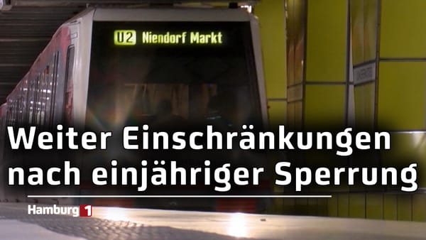 Einjährige U2-Sperrung endet: Weitere einjährige Einschränkung folgt