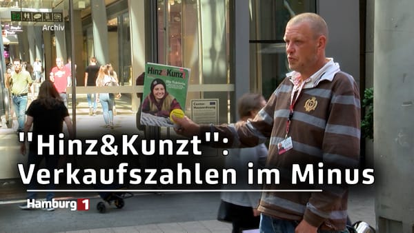 „Hinz & Kunzt“: Obdachlosenmagazin verzeichnet akute Verluste bei den Verkaufszahlen