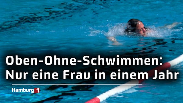 Kein Interesse am Oben-Ohne-Schwimmen