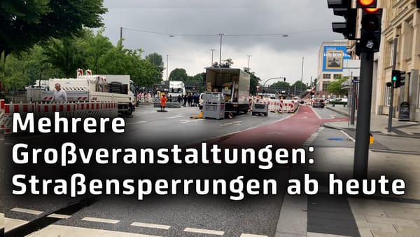 Verkehrsbeeinträchtigungen am Wochenende