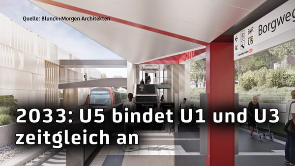 2033: U5 bindet U1 und U3 zeitgleich an