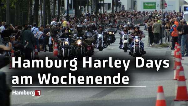 Hamburg Harley Days am Wochenende zurück an der Elbe