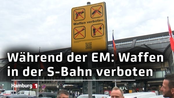 Waffenverbot während der EM: Bundespolizei verschärft am morgen die Sicherheits-Regeln