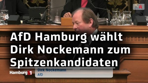 AfD Hamburg: Dirk Nockemann bleibt der Spitzenkandidat