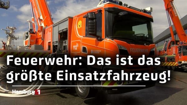 Innovationen der Feuerwehr: Größtes Einsatzfahrzeug Deutschlands und ein schneidender Wasserstrahl