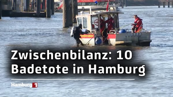 Seit Jahresbeginn schon 10 Personen in Hamburg ertrunken