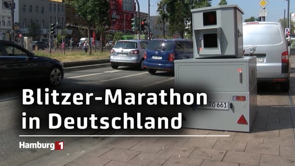 Blitzer-Marathon in Deutschland: In dieser Woche wird auch in Hamburg viel geblitzt!