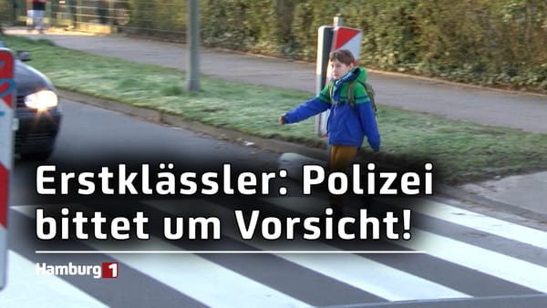 17.500 Erstklässler*innen: Polizei bittet um besondere Vorsicht im Straßenverkehr