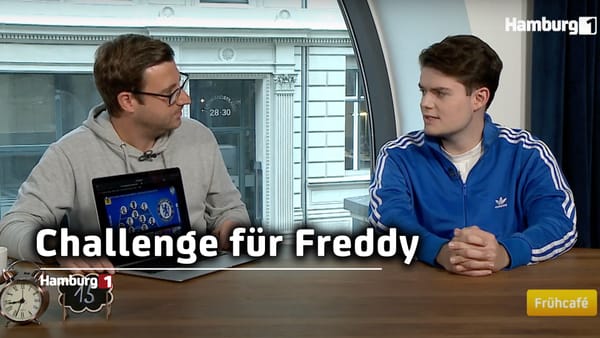 Freddy zu Gast im Frühcafé