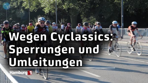 Cyclassics Hamburg: Straßensperrungen und Umleitungen am Wochenende