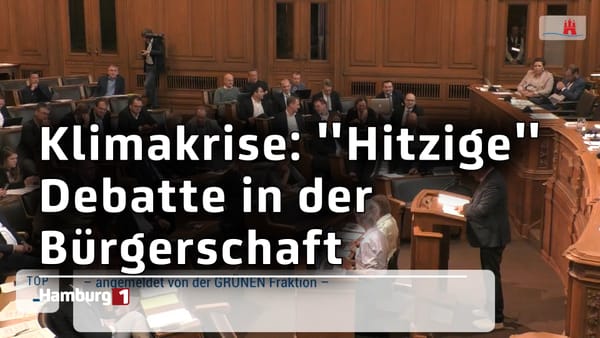 Aktuelle Stunde: Bürgerschaft diskutiert über Klimakrise